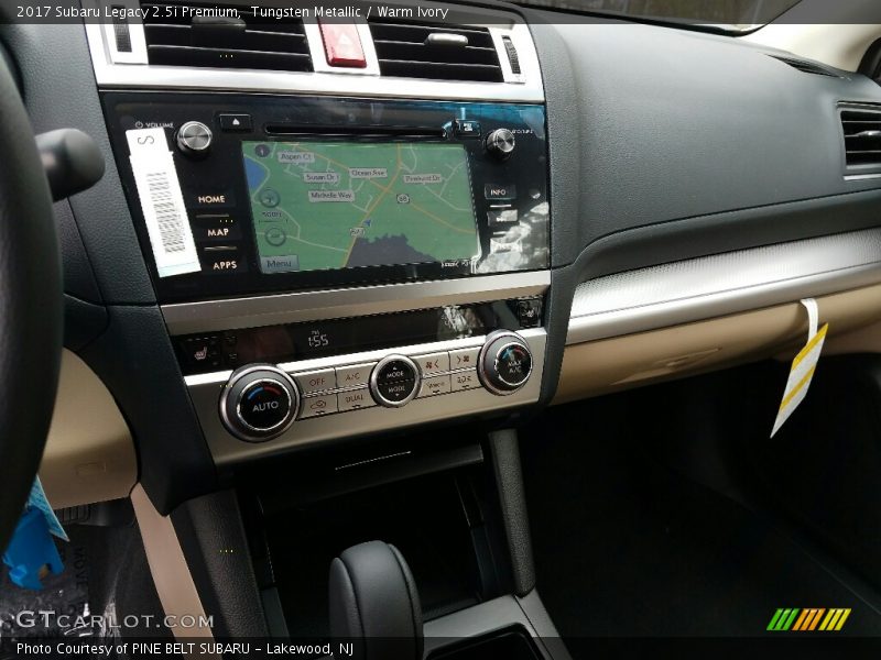 Tungsten Metallic / Warm Ivory 2017 Subaru Legacy 2.5i Premium