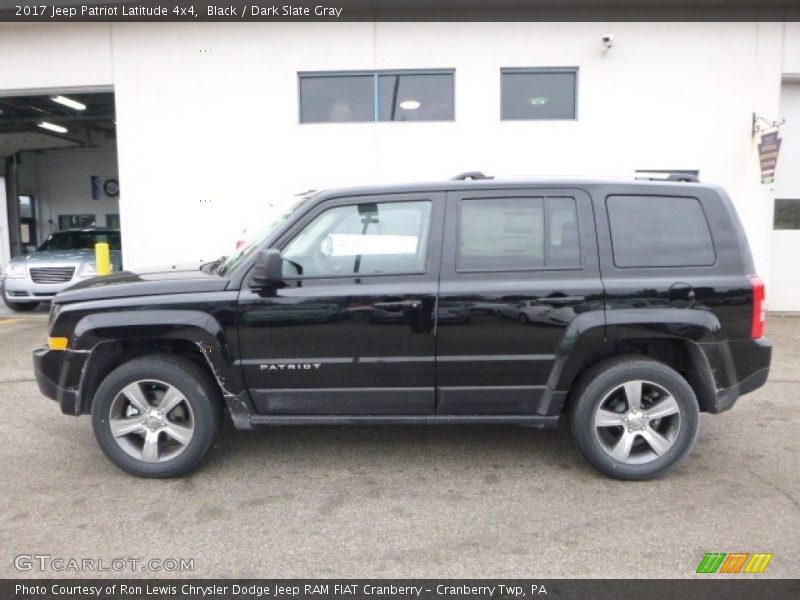 Black / Dark Slate Gray 2017 Jeep Patriot Latitude 4x4