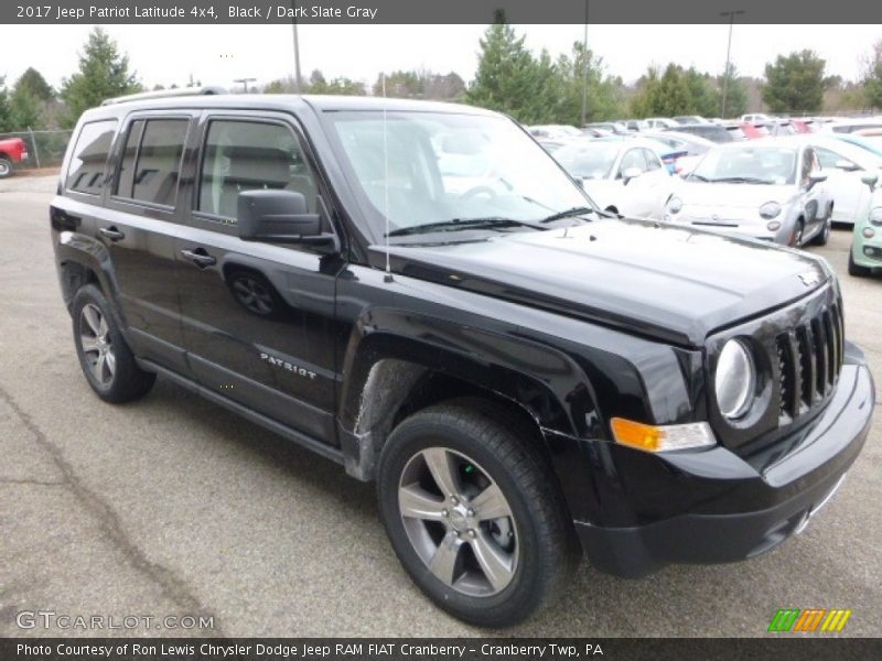 Black / Dark Slate Gray 2017 Jeep Patriot Latitude 4x4