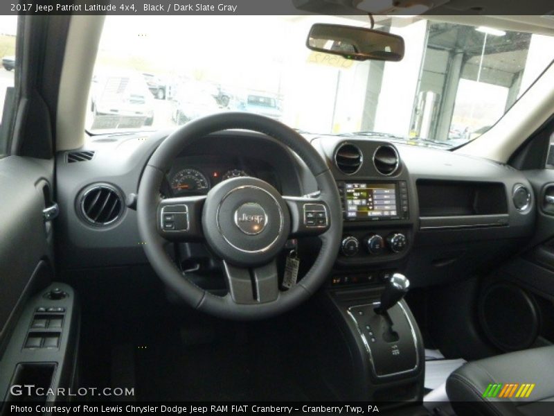 Black / Dark Slate Gray 2017 Jeep Patriot Latitude 4x4