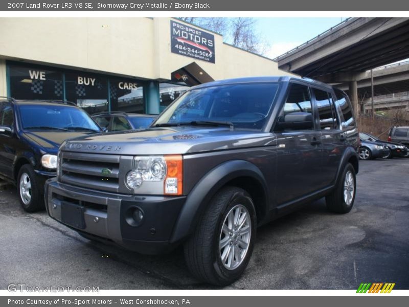 Stornoway Grey Metallic / Ebony Black 2007 Land Rover LR3 V8 SE