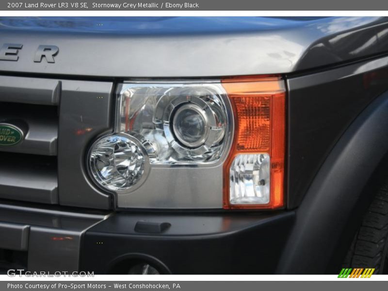 Stornoway Grey Metallic / Ebony Black 2007 Land Rover LR3 V8 SE