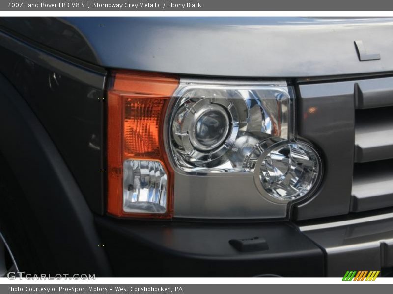 Stornoway Grey Metallic / Ebony Black 2007 Land Rover LR3 V8 SE