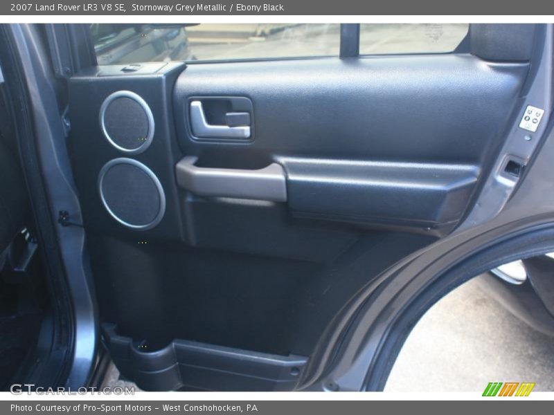 Stornoway Grey Metallic / Ebony Black 2007 Land Rover LR3 V8 SE