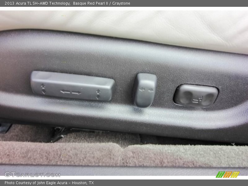 Basque Red Pearl II / Graystone 2013 Acura TL SH-AWD Technology