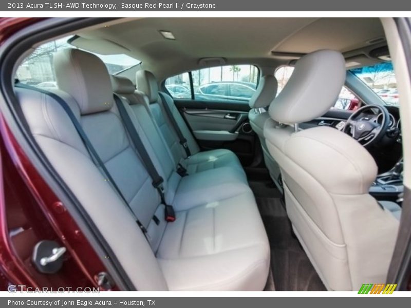 Basque Red Pearl II / Graystone 2013 Acura TL SH-AWD Technology