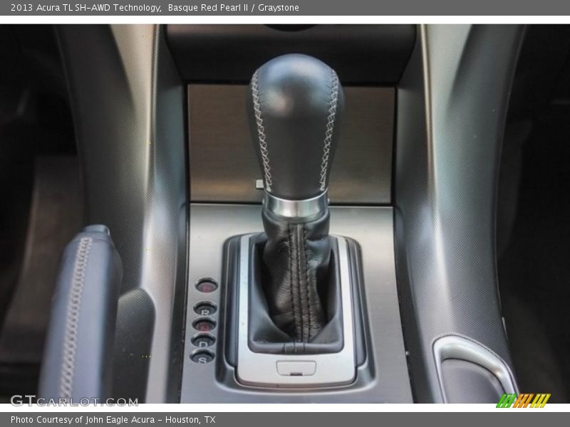 Basque Red Pearl II / Graystone 2013 Acura TL SH-AWD Technology