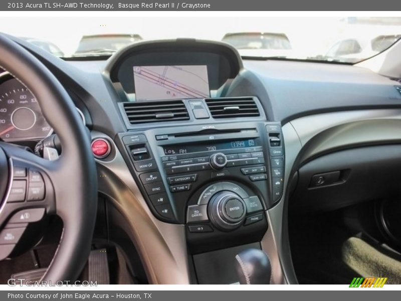 Basque Red Pearl II / Graystone 2013 Acura TL SH-AWD Technology