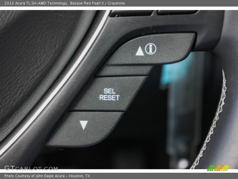 Basque Red Pearl II / Graystone 2013 Acura TL SH-AWD Technology
