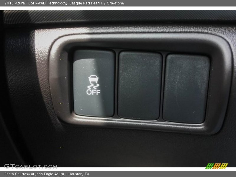 Basque Red Pearl II / Graystone 2013 Acura TL SH-AWD Technology