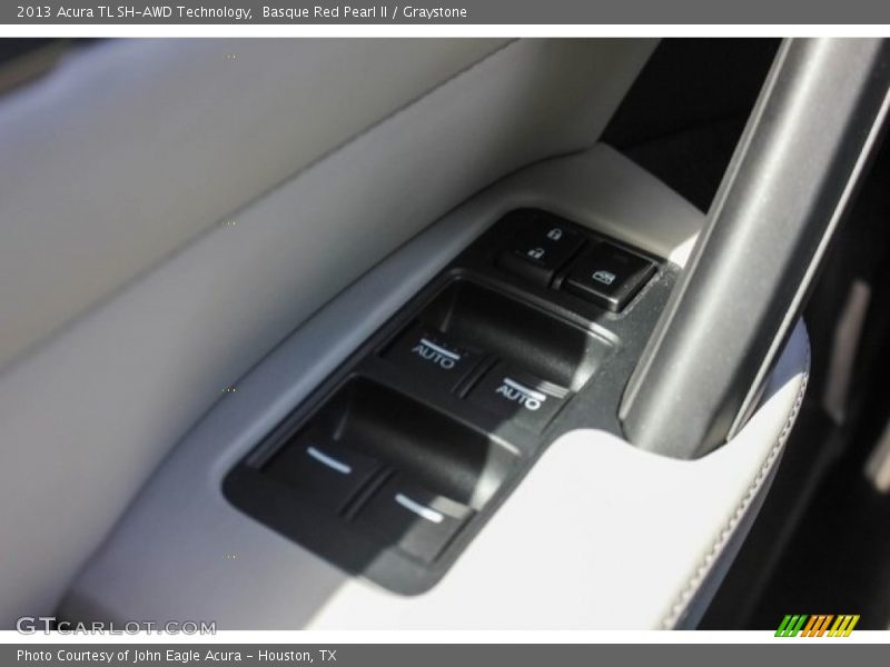 Basque Red Pearl II / Graystone 2013 Acura TL SH-AWD Technology
