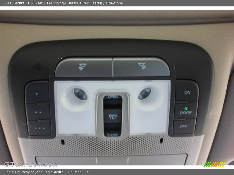 Basque Red Pearl II / Graystone 2013 Acura TL SH-AWD Technology
