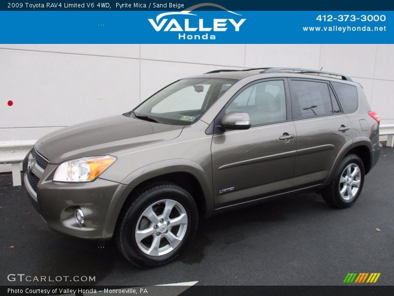 Pyrite Mica / Sand Beige 2009 Toyota RAV4 Limited V6 4WD