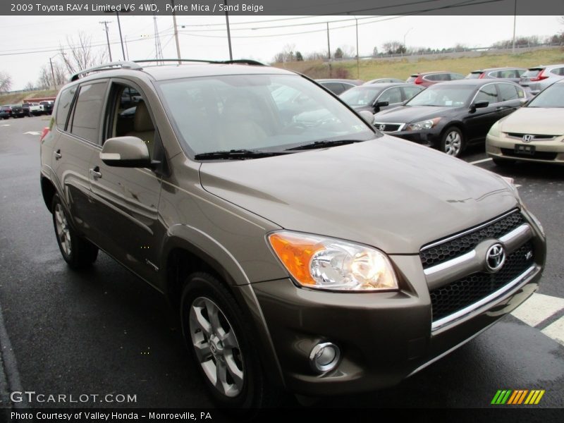 Pyrite Mica / Sand Beige 2009 Toyota RAV4 Limited V6 4WD