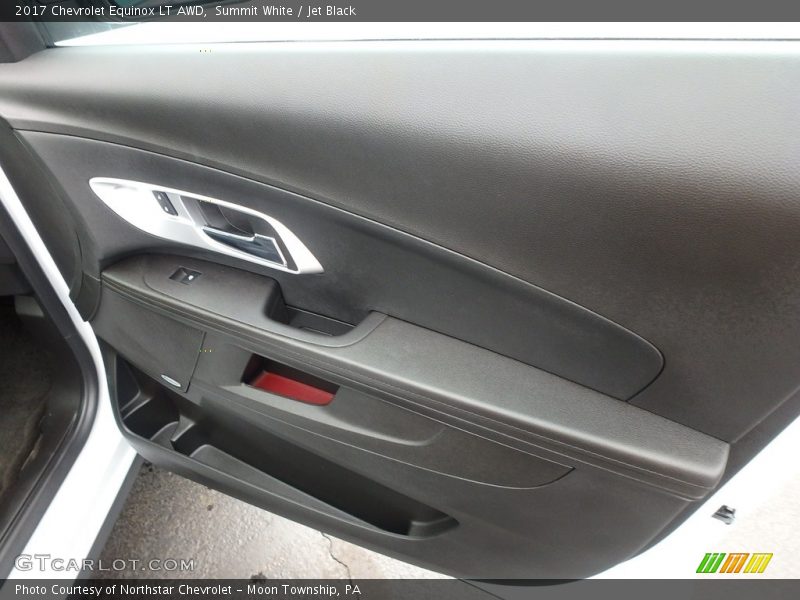 Summit White / Jet Black 2017 Chevrolet Equinox LT AWD