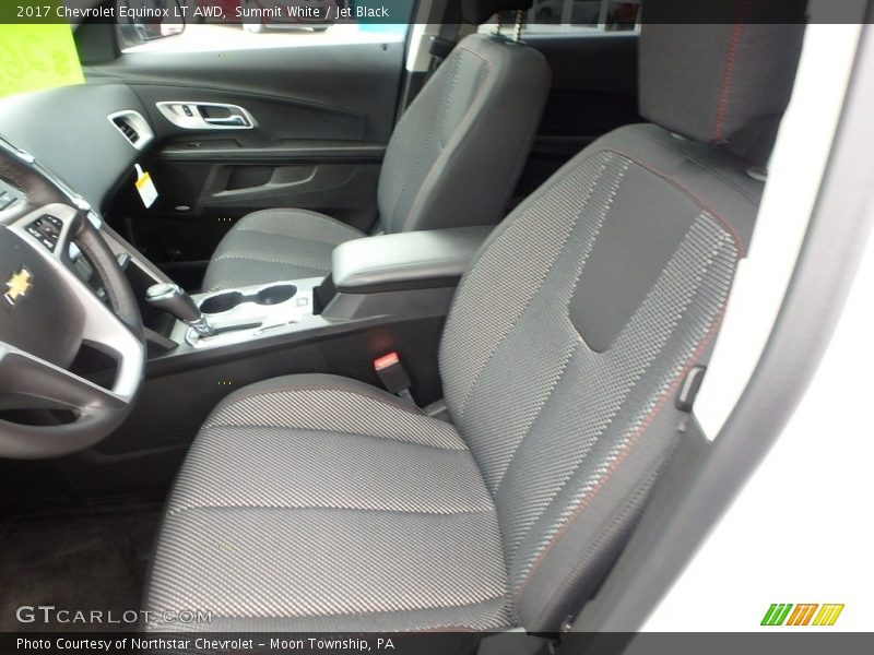 Summit White / Jet Black 2017 Chevrolet Equinox LT AWD