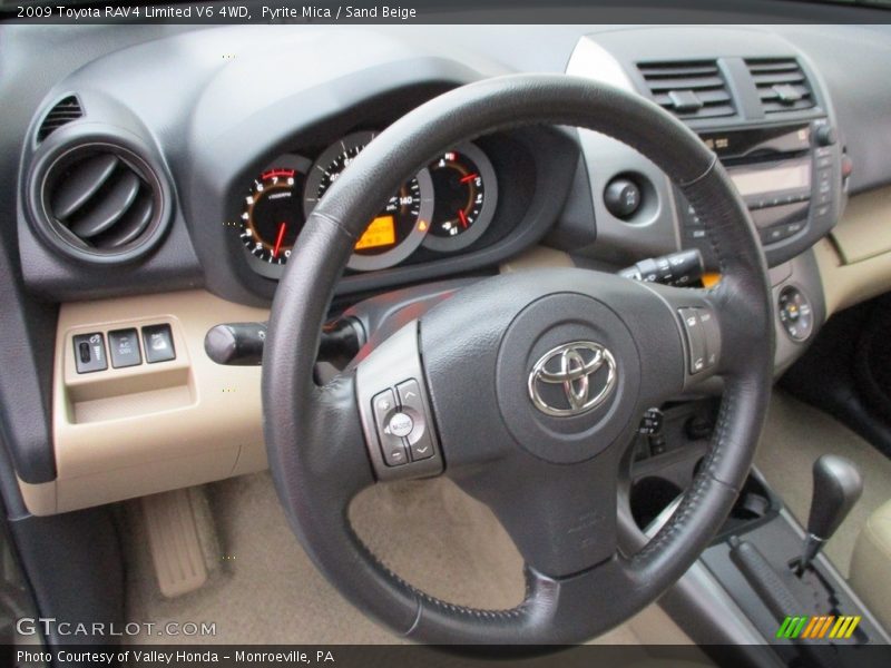 Pyrite Mica / Sand Beige 2009 Toyota RAV4 Limited V6 4WD