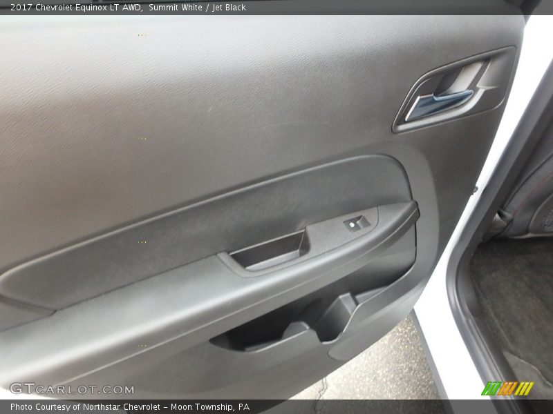 Summit White / Jet Black 2017 Chevrolet Equinox LT AWD