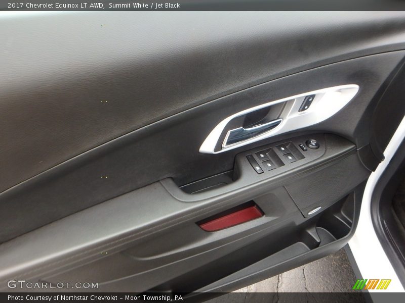 Summit White / Jet Black 2017 Chevrolet Equinox LT AWD