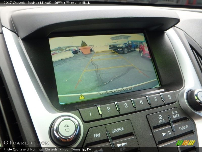 Summit White / Jet Black 2017 Chevrolet Equinox LT AWD