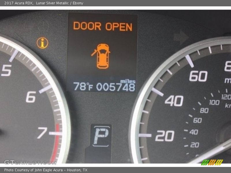 Lunar Silver Metallic / Ebony 2017 Acura RDX