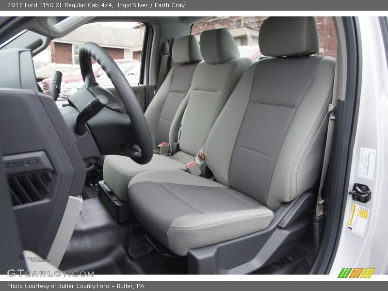 Front Seat of 2017 F150 XL Regular Cab 4x4
