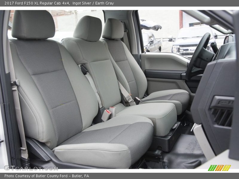 Ingot Silver / Earth Gray 2017 Ford F150 XL Regular Cab 4x4