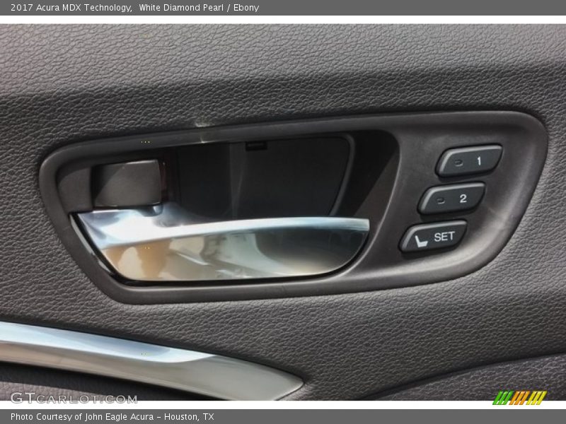 White Diamond Pearl / Ebony 2017 Acura MDX Technology