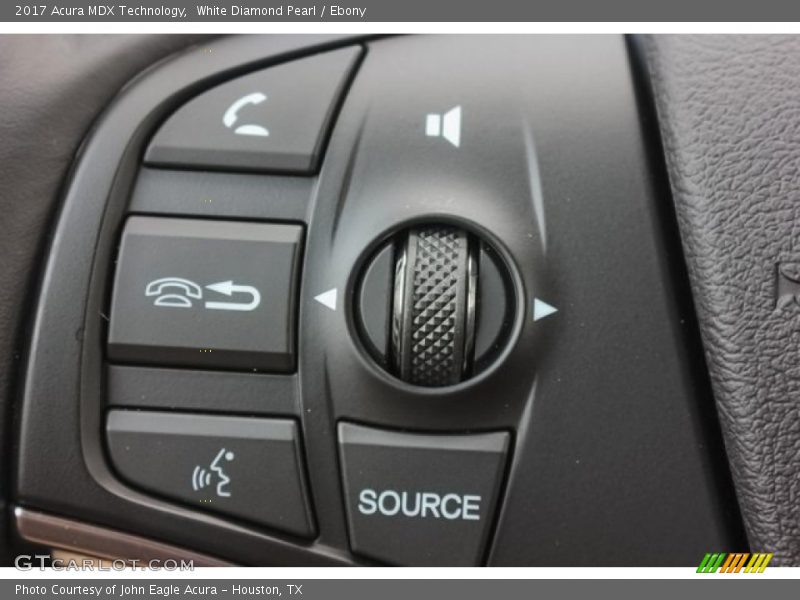 White Diamond Pearl / Ebony 2017 Acura MDX Technology