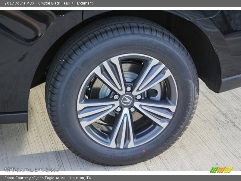 Crystal Black Pearl / Parchment 2017 Acura MDX