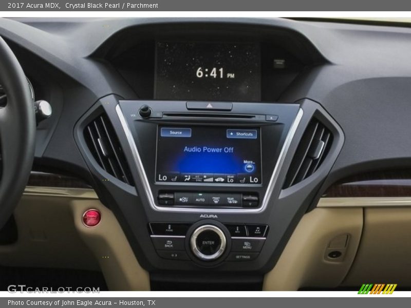 Crystal Black Pearl / Parchment 2017 Acura MDX