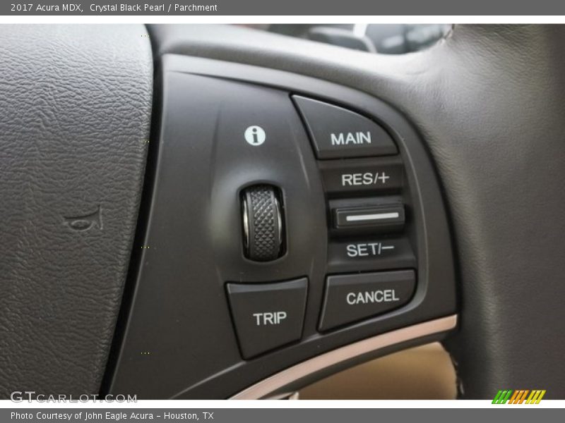 Crystal Black Pearl / Parchment 2017 Acura MDX