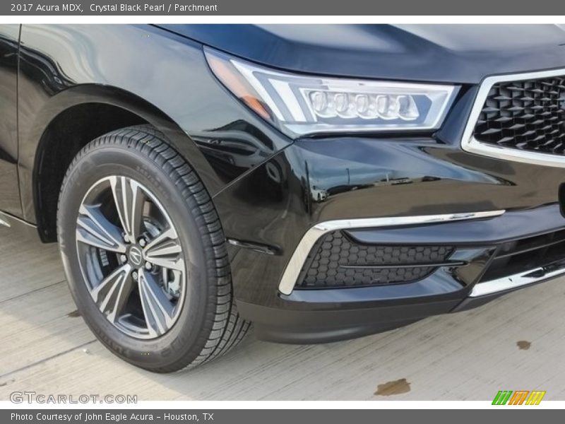 Crystal Black Pearl / Parchment 2017 Acura MDX