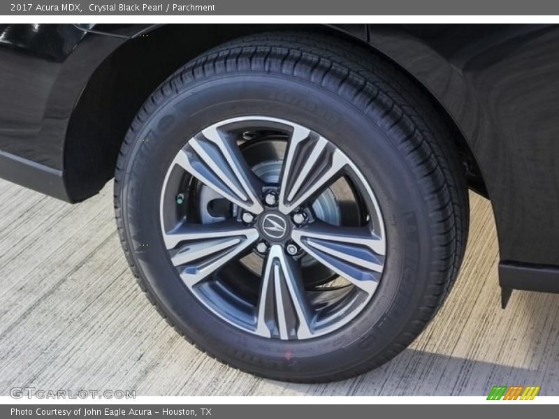 Crystal Black Pearl / Parchment 2017 Acura MDX