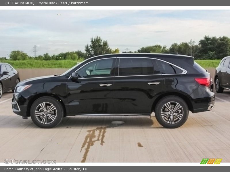 Crystal Black Pearl / Parchment 2017 Acura MDX