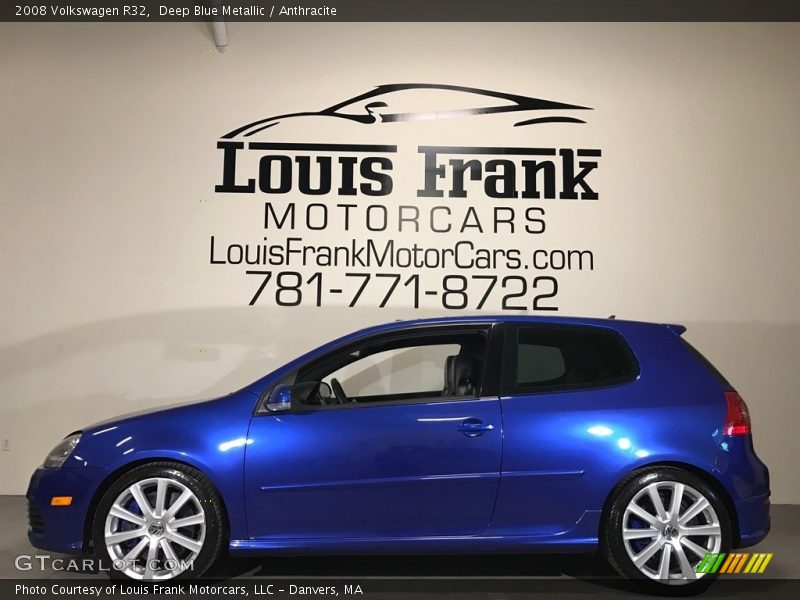 Deep Blue Metallic / Anthracite 2008 Volkswagen R32