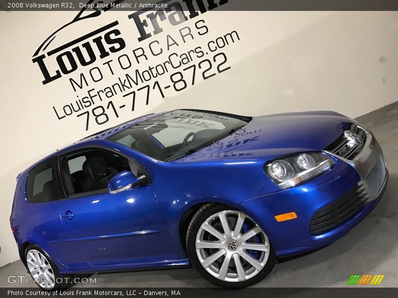 Deep Blue Metallic / Anthracite 2008 Volkswagen R32