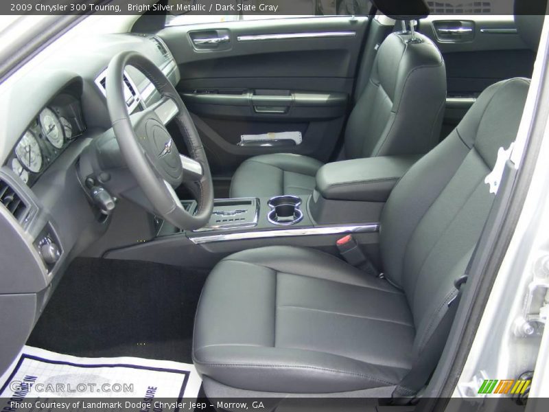 Bright Silver Metallic / Dark Slate Gray 2009 Chrysler 300 Touring