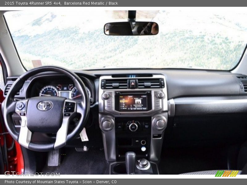 Barcelona Red Metallic / Black 2015 Toyota 4Runner SR5 4x4
