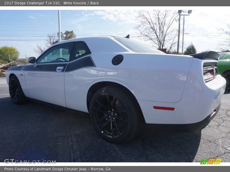 White Knuckle / Black 2017 Dodge Challenger T/A 392