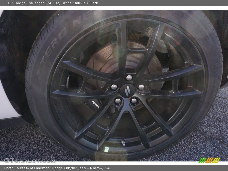 White Knuckle / Black 2017 Dodge Challenger T/A 392