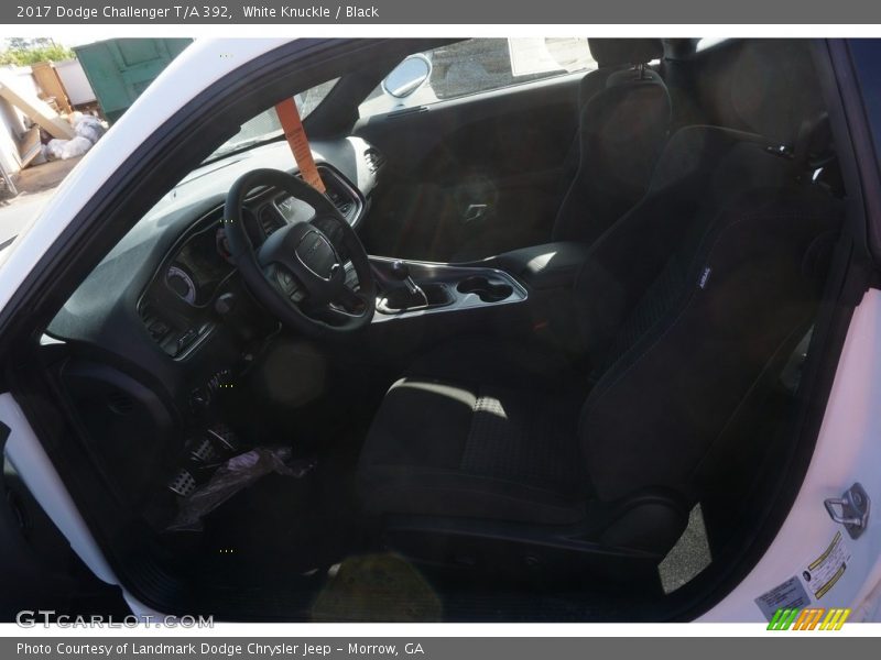 White Knuckle / Black 2017 Dodge Challenger T/A 392