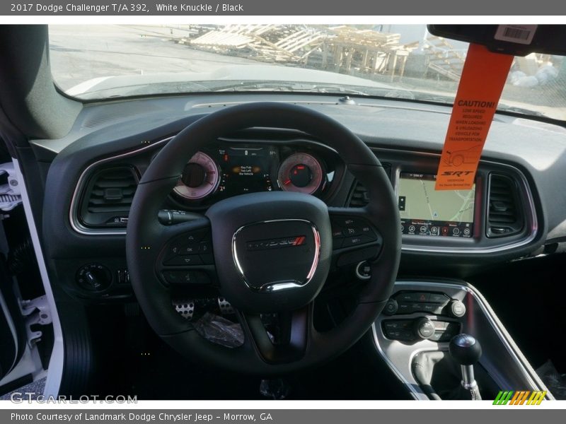 White Knuckle / Black 2017 Dodge Challenger T/A 392