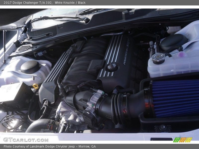 White Knuckle / Black 2017 Dodge Challenger T/A 392