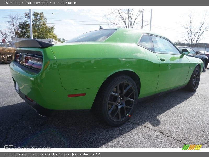 Green Go / Black 2017 Dodge Challenger R/T