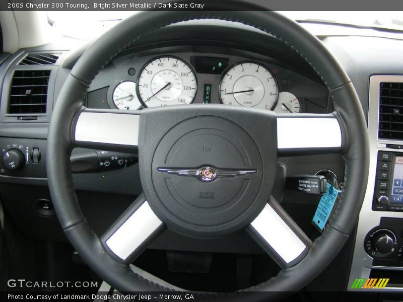 Bright Silver Metallic / Dark Slate Gray 2009 Chrysler 300 Touring