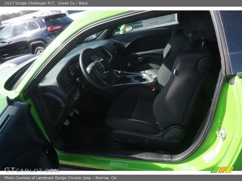 Green Go / Black 2017 Dodge Challenger R/T