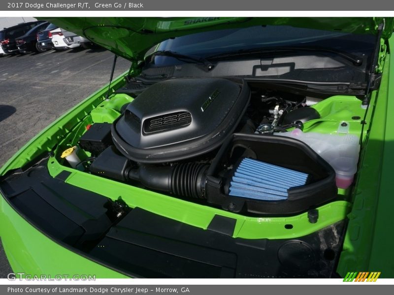 Green Go / Black 2017 Dodge Challenger R/T