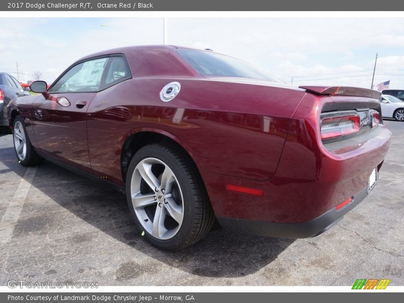 Octane Red / Black 2017 Dodge Challenger R/T