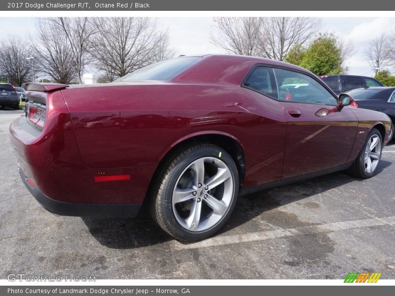 Octane Red / Black 2017 Dodge Challenger R/T